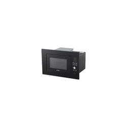 Micro-ondes encastrable avec gril, capacité 20 l, puissance 1400 w, noir