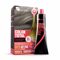 Azalea Cosmetics Color Total 8.1 Rubio Claro Ceniza, Blonde, Rubio Claro Ceniza, Femmes, Tous types de cheveux, Maintien de l ...