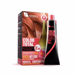 Azalea Cosmetics Color Total 8.44 Rubio Claro Cobrizo, Auburn, Rubio Claro Cobrizo, Femmes, Tous types de cheveux, Maintien d ...