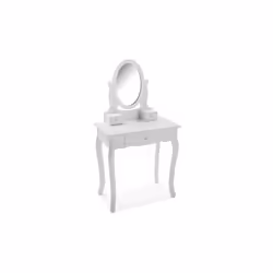 Versa Coiffeuse Miroir Bois MDF (40 x 129,5 x 70 cm)