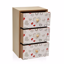 Versa 21920171 coffret à bijoux, pochette et boîte de rangement