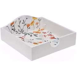 Versa Porte-serviettes Selene Bois MDF 18 x 7 x 18 cm