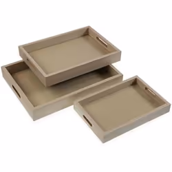 Versa Jeux de plateaux Bois MDF 30 x 5,5 x 40 cm (3 Pièces)