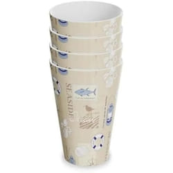 Versa Set de Verres Seaside Polyéthylène RPET 4 Pièces
