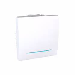 PERMUTATEUR LUMINEUX SCHNEIDER UNICA MGU3.205.18N Unica Blanc permutateur lumineux 10 A connexion rapide 2 modules