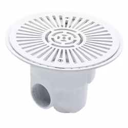Astral Pool 01466, Drain principal de piscine, Blanc, ABS, EN 16582-1, EN 16713-2, 197 mm, 27 cm