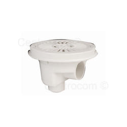 Pièce à sceller piscine - Bonde de fond Ø 200 mm avec grille vissée de AstralPool