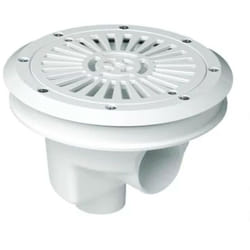 Astralpool - Bonde de fond ø 200 mm avec grille plate Béton -27838