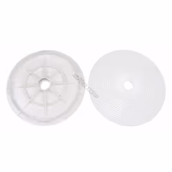 Recambio original de la tapa circular de skimmer de 15 litros AstralPool. Válida para los skimmers 01461 y 01463.
