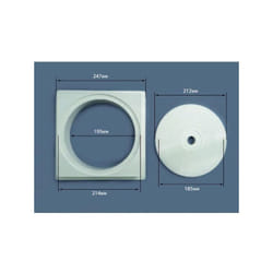 Astralpool - Astral Couvercle et cadre de skimmer blanc, ref 4402010106