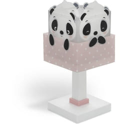 Lampe de chevet - Dalber - Panda - Rose - 30 cm - LED - Enfant