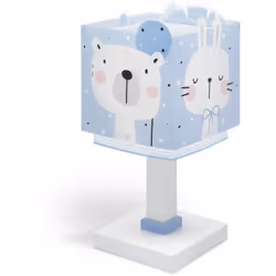 Dalber 63111T, Bleu, Pouponnière, Blanc, E14, 1 ampoule(s), 8 W