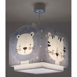 Dalber 63112T éclairage de plafond Bleu E27 LED
