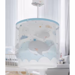 Dalber 61172T éclairage de plafond Bleu E27 LED