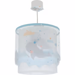 Dalber 61172T éclairage de plafond Bleu E27 LED