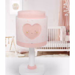 Dalber 76011S lampe de table E14 8 W LED Rose