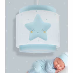Dalber 76012T éclairage de plafond Bleu E27 LED