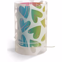 Dalber Cuore lampe de table E14 8 W LED Multicolore