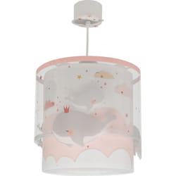 Dalber Whale Dreams éclairage de plafond Rose E27 LED