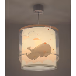 Dalber Whale Dreams éclairage de plafond Rose E27 LED