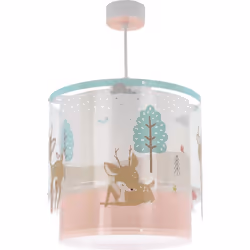 Dalber 61272 éclairage de plafond Rose E27 LED