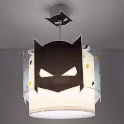 Lustre Suspension Enfant - Dalber - Dark Hero - Polypropylène - Noir - 1 Ampoule