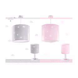 Dalber 62011S lampe de table E14 8 W LED Rose