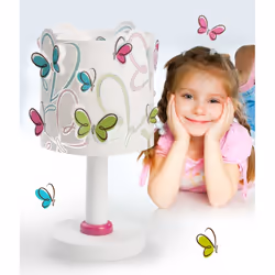 Dalber Butterfly lampe de table E14 8 W LED G Multicolore