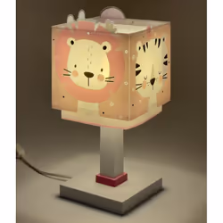 Dalber 63111S lampe de table E14 8 W LED Rose
