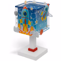 Dalber Rocket, Multicolore, Chambre d'enfant, Blanc, E14, 1 ampoule(s), 8 W
