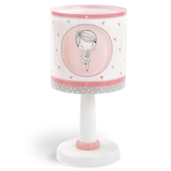 Dalber 70911 lampe de table E14 8 W LED Rose