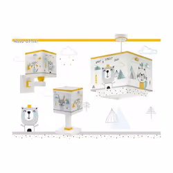 Dalber Hello Little lampe de table E14 8 W LED Multicolore - Vue supplémentaire 4