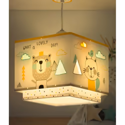 Dalber Hello Little éclairage de plafond Multicolore E27 LED