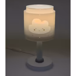 Dalber Baby Dreams lampe de table E14 8 W LED Gris