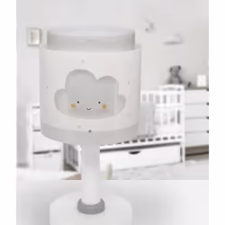 Dalber Baby Dreams lampe de table E14 8 W LED Gris