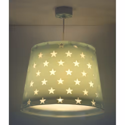 Dalber Stars éclairage de plafond Vert, Blanc E27 LED
