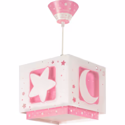 Dalber 63232S éclairage de plafond Rose E27 LED
