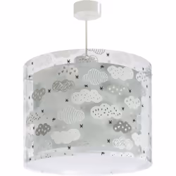 Dalber Clouds, 1 ampoule(s), LED, E27, Gris