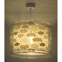 Dalber Clouds éclairage de plafond Gris E27 LED