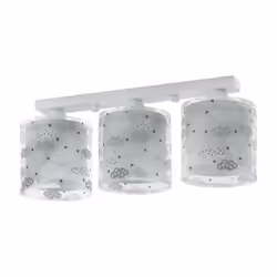 Dalber Clouds, 3 ampoule(s), LED, E27, Gris