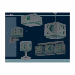 Dalber Moonlight éclairage de plafond Vert E27 LED - Vue supplémentaire 7