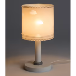 Dalber Sweet Dreams lampe de table E14 8 W LED Gris, Blanc
