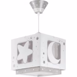 Dalber Moonlight éclairage de plafond Gris E27 LED