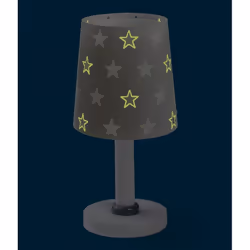 Dalber Stars lampe de table E14 8 W LED Gris, Blanc