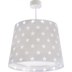 Dalber Stars éclairage de plafond Gris, Blanc E27 LED