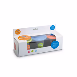Jane 010472C01 pot pour bébé alimentaire Bleu, Vert, Orange, Transparent - Vue supplémentaire 2