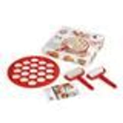 Lékué 0200130 Kit Petits Fours, Plastique, Rouge, 30 x 30 x 1,5 cm