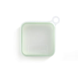 Lékué Sandwich Beutel grün Boîte de rangement alimentaire Polypropylène (PP), Silicone Vert, Translucide 1 pièce(s)