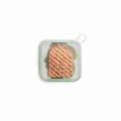 Lékué Sandwich Beutel grün Boîte de rangement alimentaire Polypropylène (PP), Silicone Vert, Translucide 1 pièce(s)