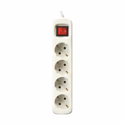 Silver Electronics 9634, 1,5 m, Intérieure, Type F, IP20, 1,5 mm², Polypropylène (PP)